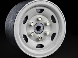 GMADE 1.9 SR05 BEADLOCK WHEELS (GLOSS WHITE) (2)