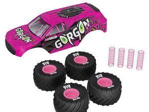 ARRMA GORGON GROM Pink Parts and Body Bundle