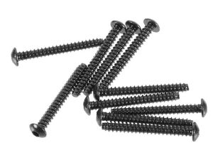 AXIAL Hex Socket Tapping Button Head Black M3x25mm(10)