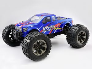 HOBAO HYPER MT SPORT PLUS NITRO RTR with 18KG SERVOS - BLUE