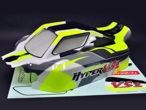 HOBAO HYPER VS2 PRINTED BODY - YELLOW