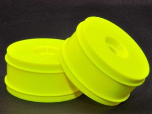 HOBAO REVO WHEEL 3.3" YELLOW (2) for HYPER SS,VS,TQ BUGGY