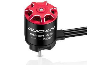 HOBBYWING QUICRUN OUTER 1621SL 3500KV MOTOR BLACK (1/24TH)