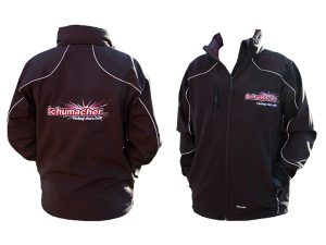 Schumacher Jacket - 3 Layer Softshell; Black - XS - 34inch