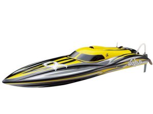 JOYSWAY ALPHA BRUSHLESS YELLOW ARTR RACING BOAT w/o BATT/CHRGR
