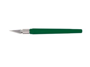 Excel K40 Pocket Clip-on Knife with Twist-off Cap, Green (Carded)