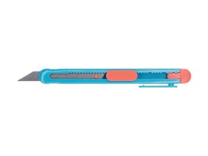 Excel K73 Smart Snap Knife with 30deg Blade - Blue + Pink