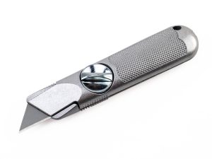 Excel K9 Metal Utility Knife, Non-Retractable (3x Blades) (Carded)