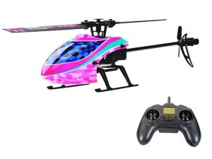 KOOTAI F03 4CH SINGLE BLADE FLYBARLESS HELICOPTER PURPLE/BLUE