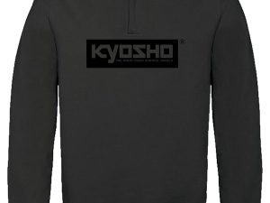 Kyosho Zip Up Sweatshirt K24 Black - L