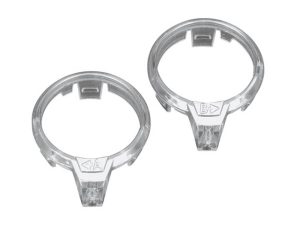 Traxxas LED lens, motor, Clear (left & right)