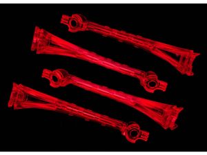 Traxxas LED lens, Red (4 pcs)