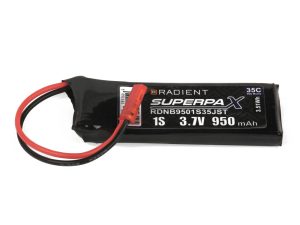 Radient LiPo 1S 950mAh 3.7V 35C JST