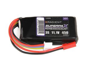 Radient LiPo 3S 450mAh 11.1V 30C JST