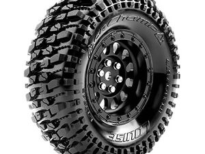 LOUISE RC CR-CHAMP 1/10 1.9 SUPER SOFT BLACK HEX 12MM