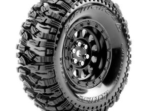 LOUISE RC CR-MALLET 1/10 SUPER SOFT BLACK HEX 12MM