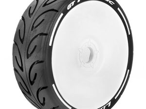 LOUISE RC GT-TARMAC 1/8 FR/RR SOFT HEX 17MM WHITE