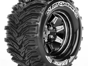 LOUISE RC MT-CYCLONE 1/10 SOFT HEX 14MM BLACK CHROME ARRMA