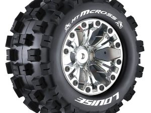 LOUISE RC MT-MCROSS 1/10 SOFT 0 OFFSET CHROME EP STAMPEDE 2