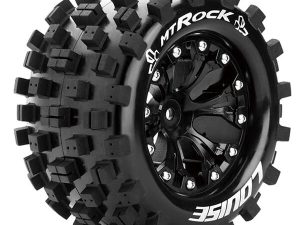 LOUISE RC MT-ROCK 1/10 SOFT BEARING BLACK GP JATO 2WD FR