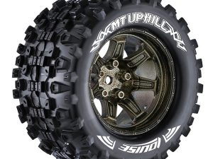 LOUISE RC MT-UPHILL 1/10 SOFT HEX 14MM BLACK CHROME ARRMA G