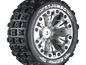 LOUISE RC ST-JUMBO 1/10 SOFT 0 OFFSET CHROME EP STAMPEDE 2W