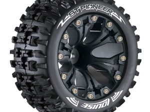 LOUISE RC ST-PIONEER 1/10 SOFT 1/2 OFFSET BLACK GP JATO 2WD