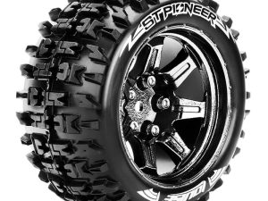 LOUISE RC ST-PIONEER 1/10 SOFT HEX 14MM BLACK CHROME ARRMA