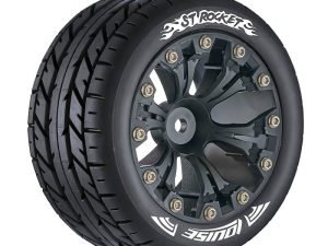 LOUISE RC ST-ROCKET 1/10 SOFT 0 OFFSET BLACK EP STAMPEDE 2