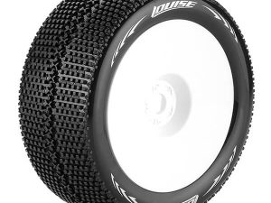 LOUISE RC T-TURBO 1/8 FR/RR SOFT 0 OFFSET WHITE