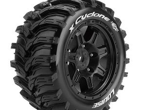 LOUISE RC X-CYCLONE BLACK MOUNTED X-MAXX HEX 24MM
