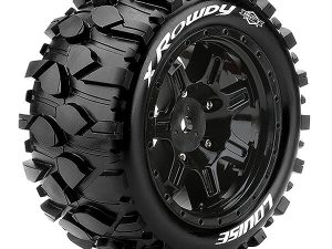 LOUISE RC X-ROWDY BLACK XMAXX MOUNTED 24mm HEX