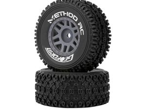 Method RC METHOD GEOFORM 1/16 SC TYRES ON 12MM HEX GREY WHEELS (PR)