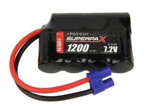 Radient NiMH 7.2V 1200mAh 2/3A 4-2 SBS-Flat, EC3