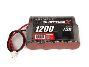 Radient NiMH 7.2V 1200mAh 2/3A 4-2 SBS-Flat, Mini