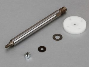 LOS Nutted Shock Shaft & Piston Kit, Front: 5IVE-T, MINI WRC