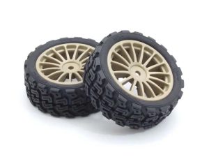KYOSHO Pre-Glued Rally Tyres :10 Fazer 2.0 (2)
