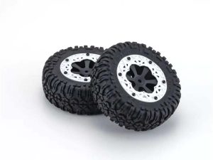 KYOSHO Pre-Glued Tires Kyosho EZ Series Axxe 1:10 EP (2)