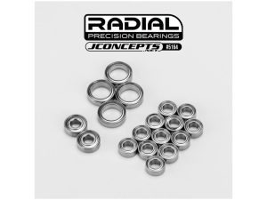 JConcepts RC10B7 Radial Ceramic Primary Bearing Set - 18pc
