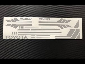 RC4WD CLEAN STRIPES FOR MOJAVE II 2/4 DOOR DECAL SHEET (GREY