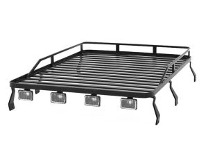 RC4WD ROOF RACK WITH LIGHTS FOR GELANDE II D90/110