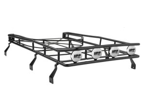 RC4WD ROOF RACK WITH TYRE MOUNT & IPF LIGHTS FOR GELANDE II D90