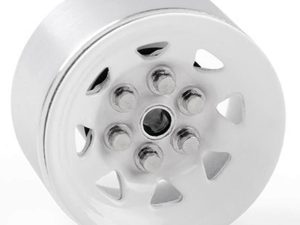 RC4WD STAMPED STEEL 0.7" STOCK BEADLOCK WHEELS (WHITE)