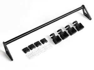 RC4WD STEEL ROOF LIGHT BAR W/ FLOOD LIGHTS FOR RC4WD GELANDE II 2015 LAND ROVER DEFENDER D90 (PICK-U