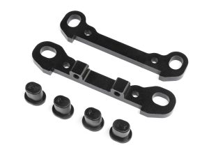 LOS Rear Hinge Pin Braces, Black: DBXL 2.0