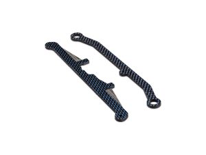 Schumacher Regulator Steering Rack + Rear Lockout C/F Blue