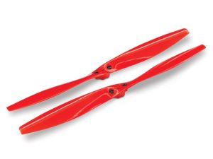 Traxxas Rotor blade Set, Red (2 pcs) (with screws)