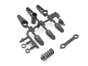 KYOSHO Servo Saver Set Kyosho Optima Mid - Gun Metal