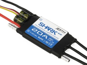 ZTW Shark 20A SBEC ESC G2 (2-4 Cells) (Water-cooled)