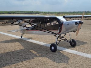 Seagull Shock Cub (35-55cc) 2.59m / 102in, Silver